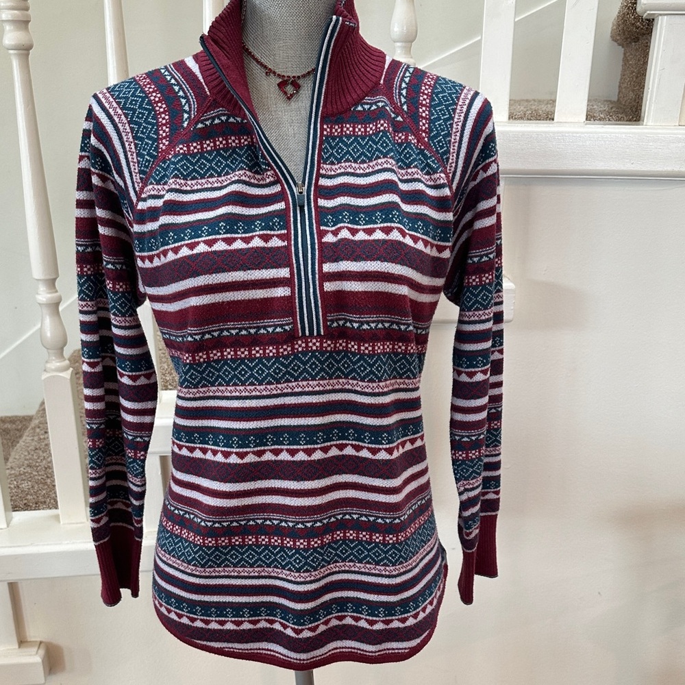 Eddie Bauer fisherman’s sweater - Picture 2 of 8